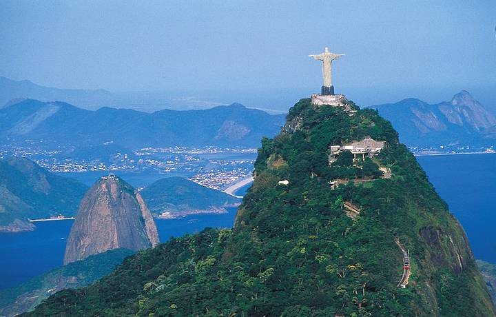 O monumento foi eleito uma das Sete Novas Maravilhas do Mundo