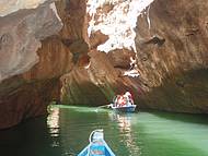 Passeio de canoa