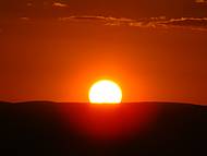 Pôr do Sol espetacular no Morro do Pai Inácio