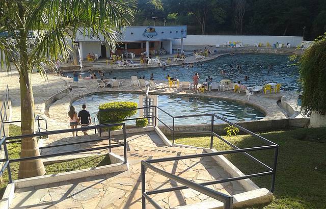 Algumas piscinas do Hotel CTC