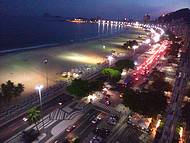 Anoitecer em Copacabana