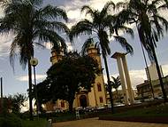 Tarde na praa da igreja matriz