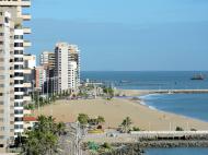 Vista geral da praia de Iracema