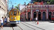 Bonde de Santa Tereza,partidas no Centro