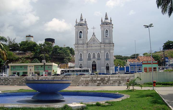 Vista da Igreja Bom Jesus dos Martrios