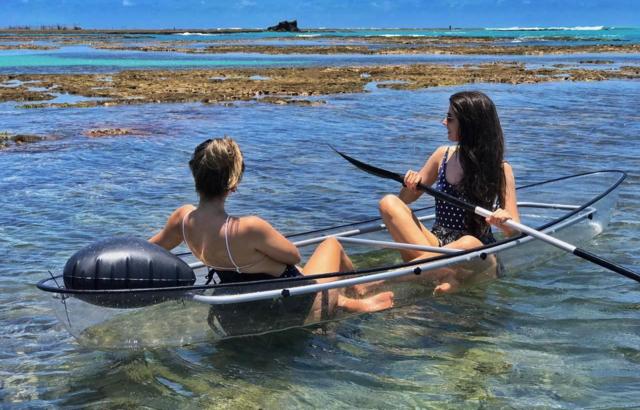 Destino: piscinas naturais de Ponta Verde