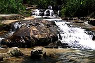 Cachoeiras se espalham pela regio da Bicuda Grande