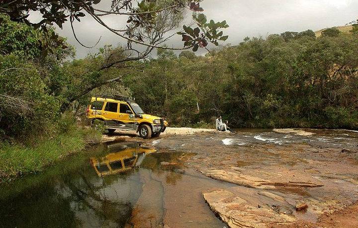 Cachoeiras da cidade de Carrancas esto entre os roteiros