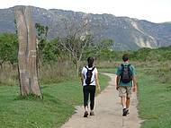 Acessos mapeados facilitam o trekking