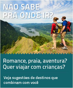 No sabe para onde ir? Idias de viagens