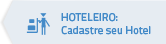 Hoteleiro: Cadastre seu hotel